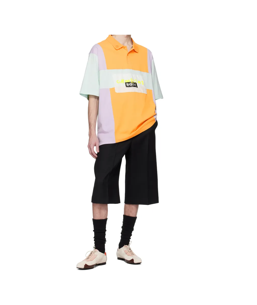 Oversized Panelled Polo