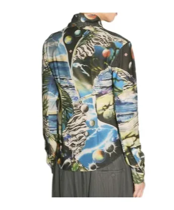 Graphic Printed Long Sleeved Shirt