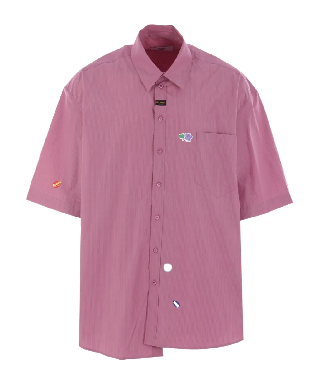 Short Sleeved Buttoned Shirt