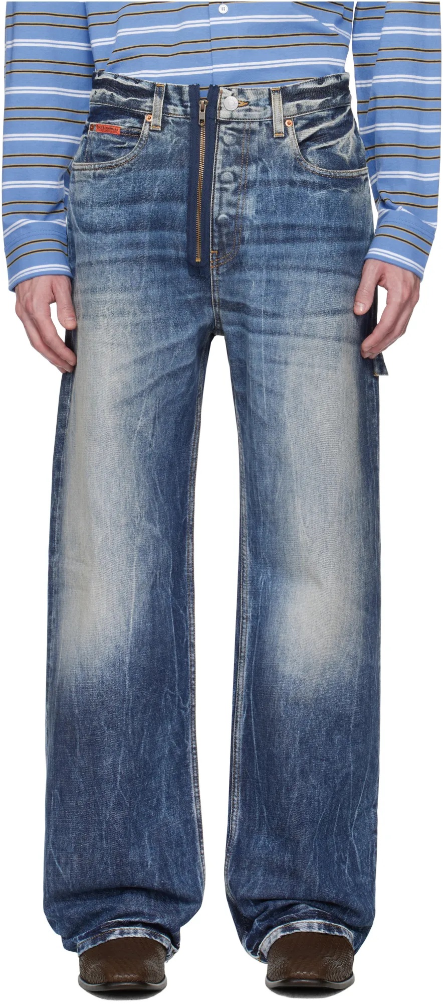 Wide-Leg Jeans
