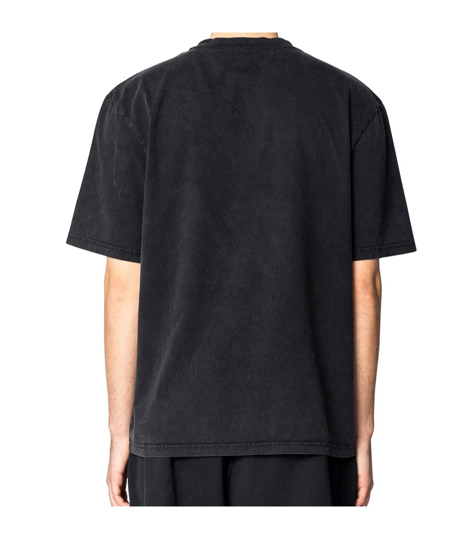 Metallic-Logo Crewneck T-Shirt