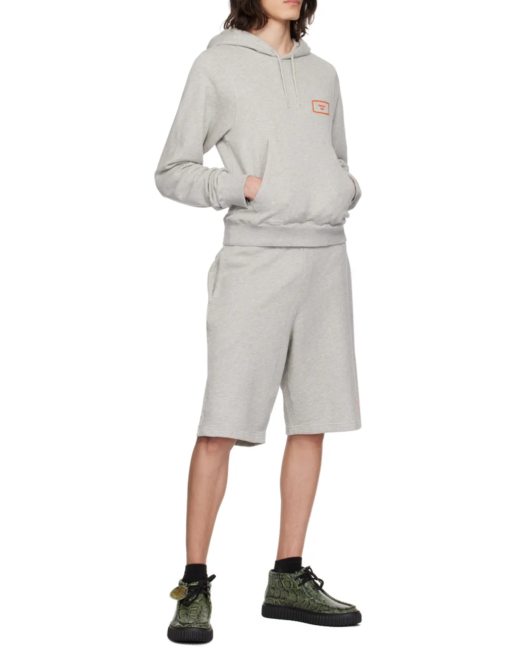 Logo-Appliqué Cotton Hoodie