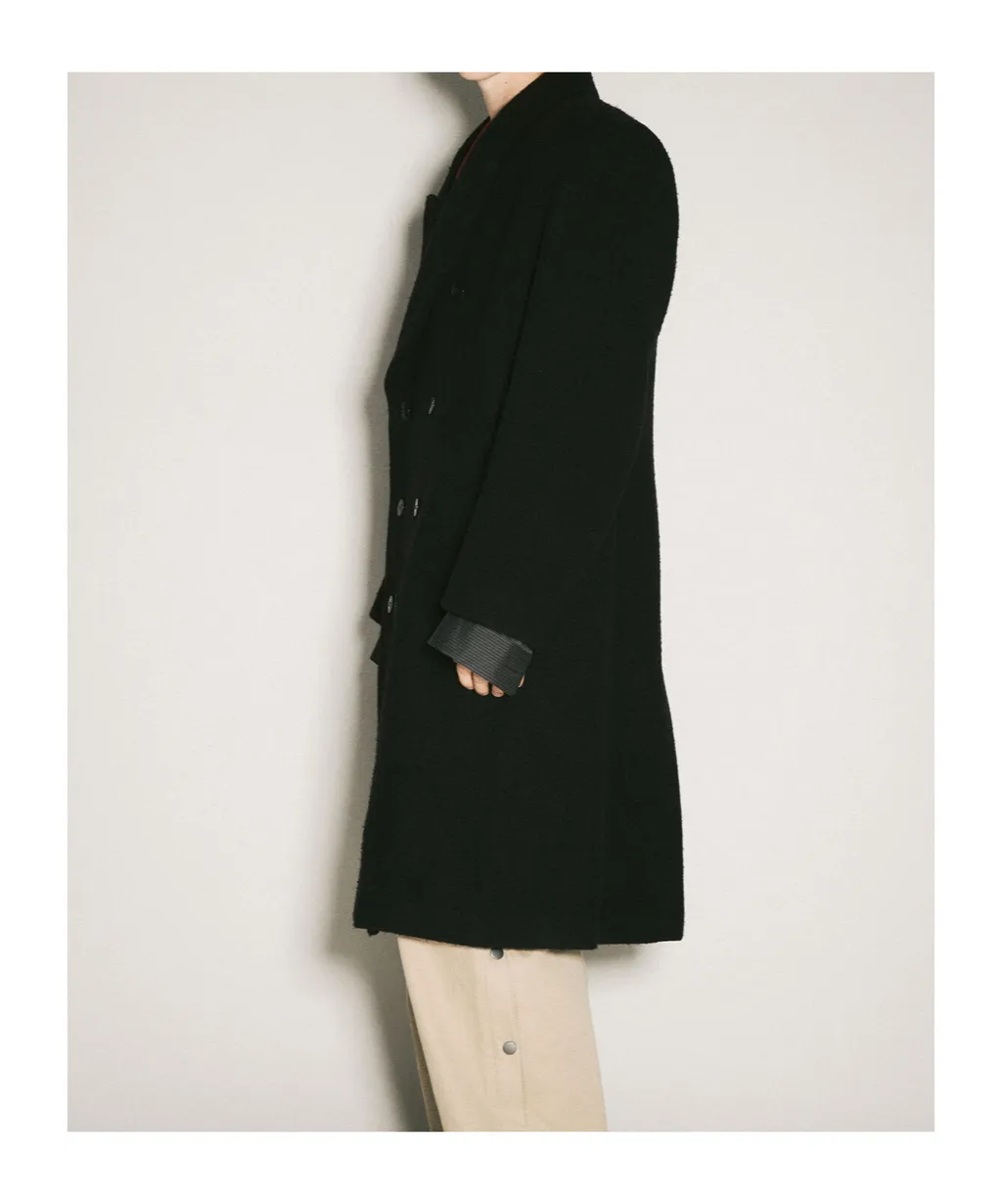 Double-Breasted Long Coat