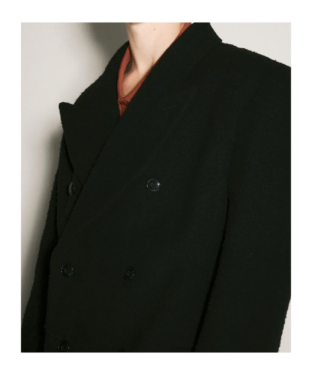 Double-Breasted Long Coat