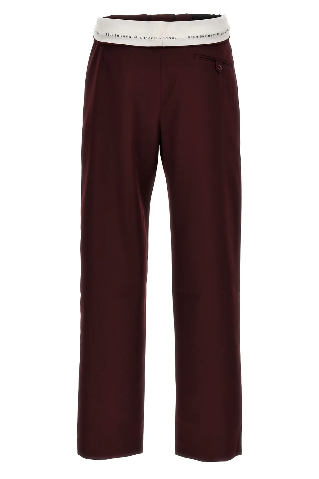 Curled Casual Pants