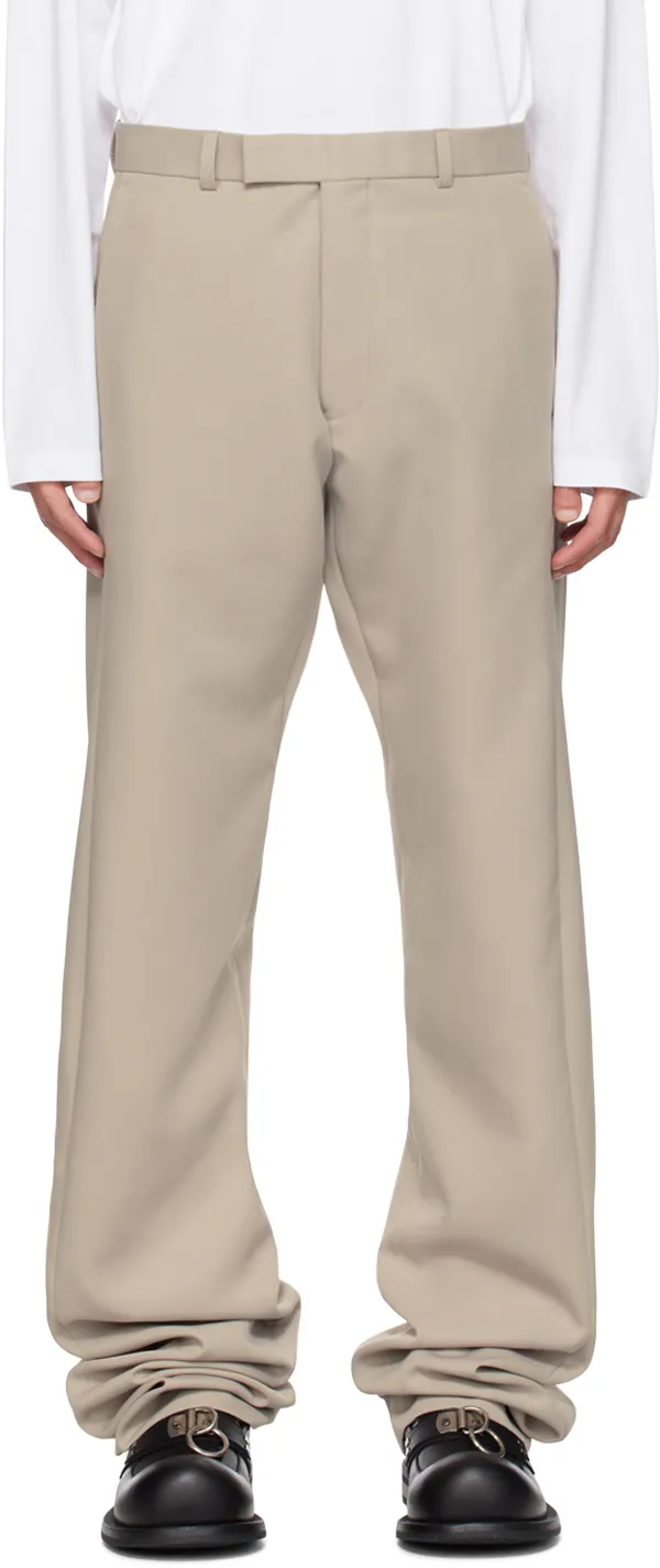 Twist-Seam Tailored Trousers