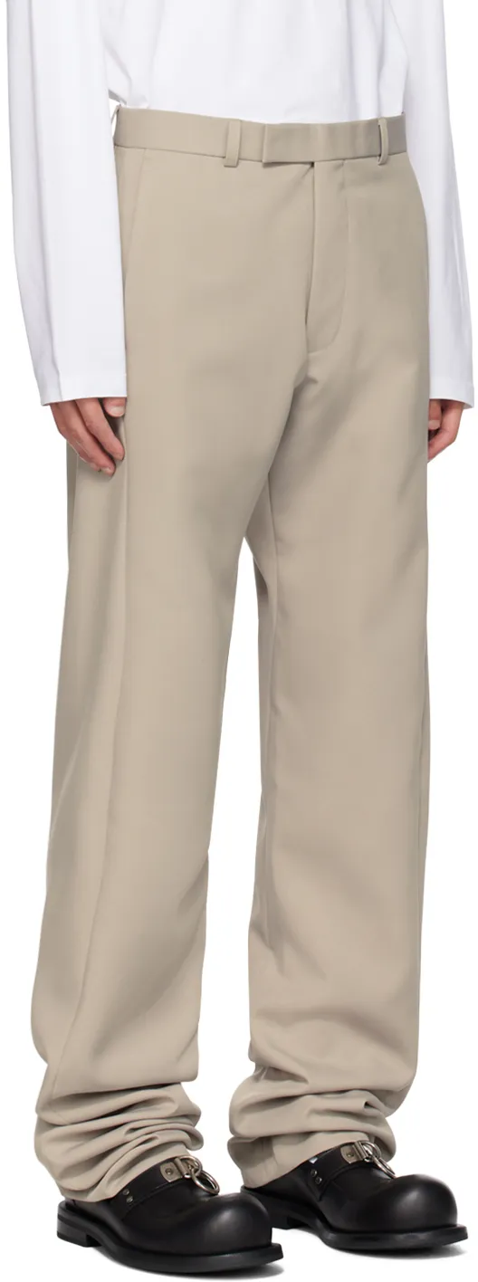 Twist-Seam Tailored Trousers