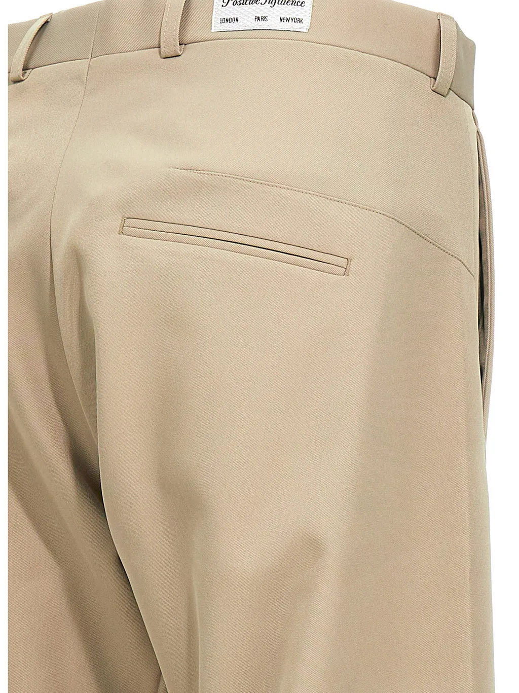Twist-Seam Tailored Trousers