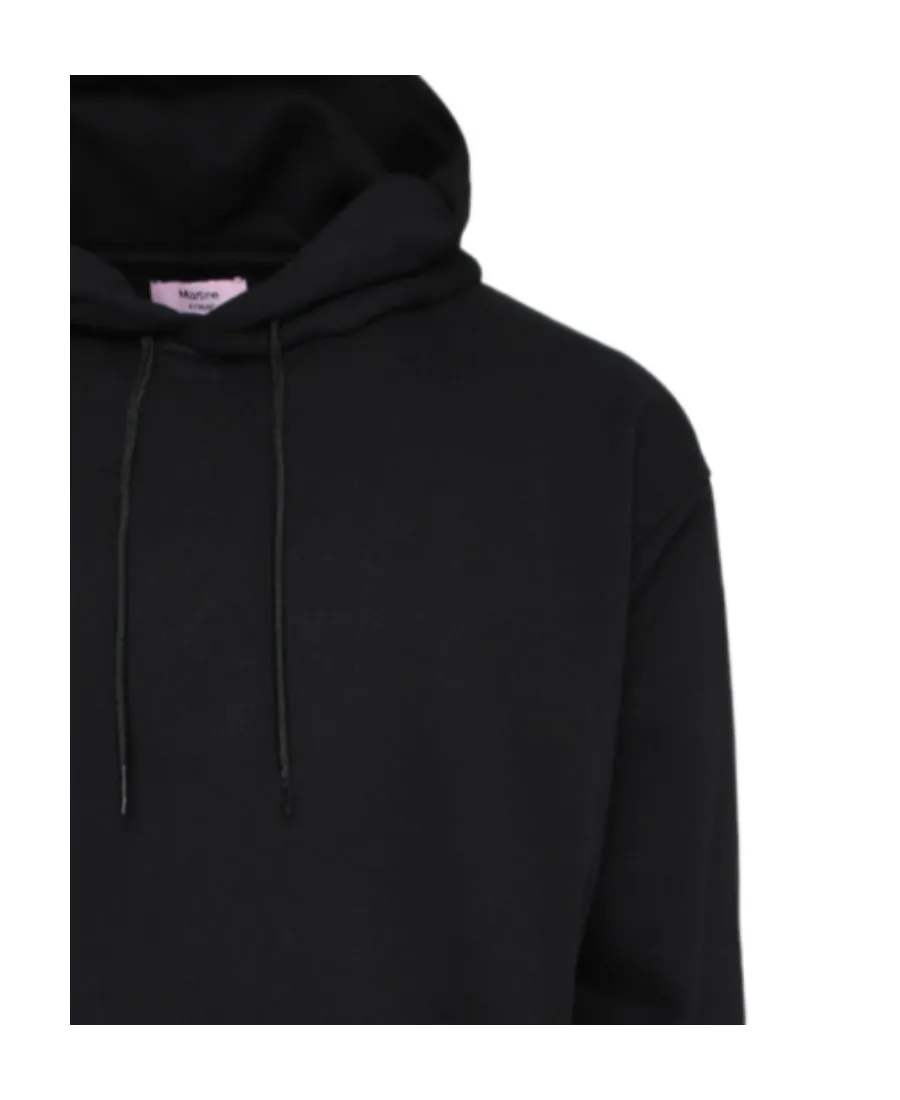 Logo-Printed Drawstring Oversized Hoodie