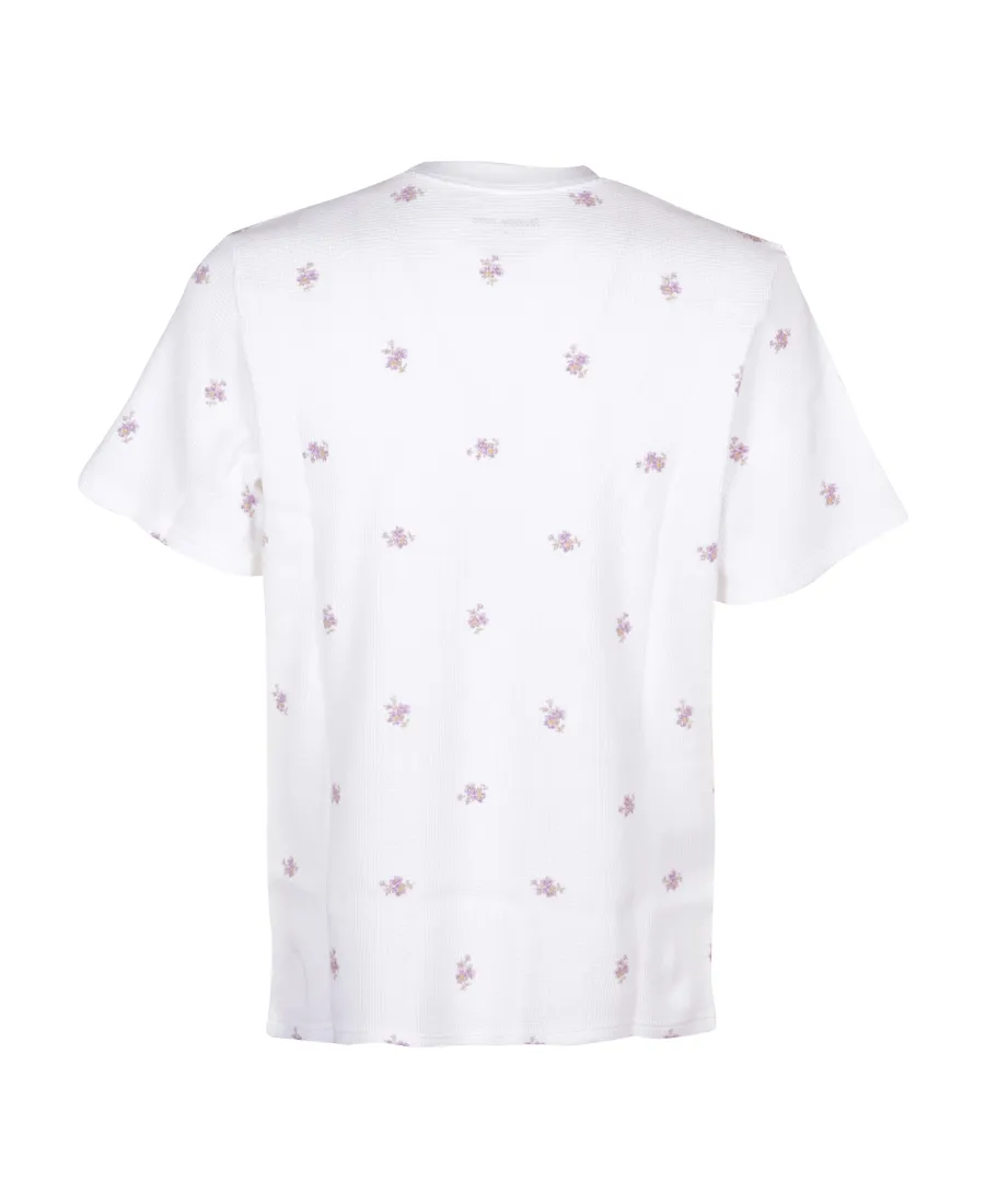 Logo Printed Round Collar T-Shirt