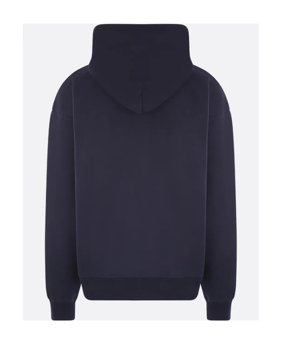 Floral Embroidered Drawstring Hoodie