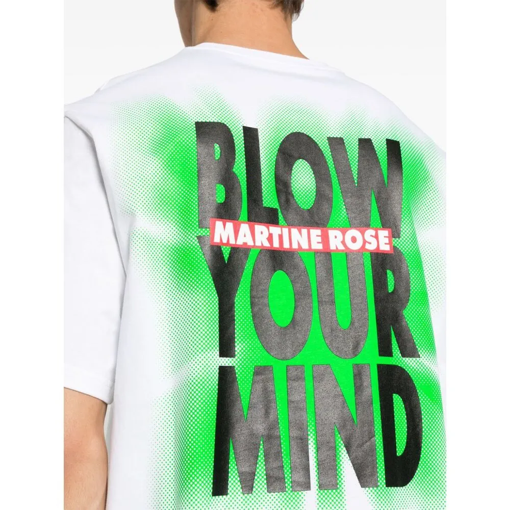 Slogan Printed Crewneck T-Shirt