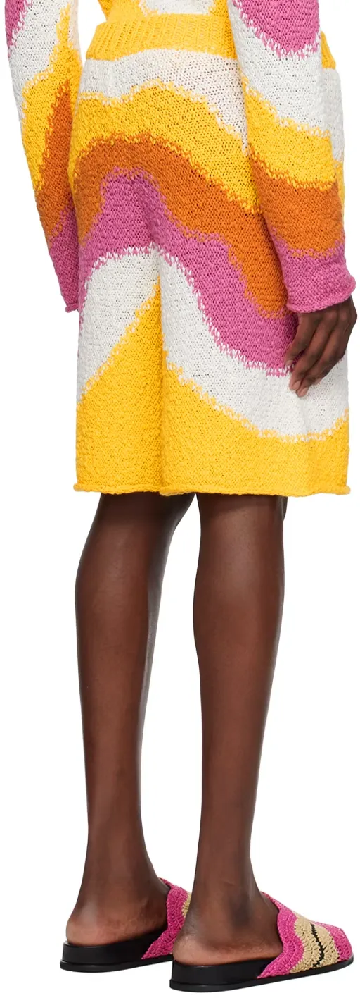 Stripe Pattern Shorts