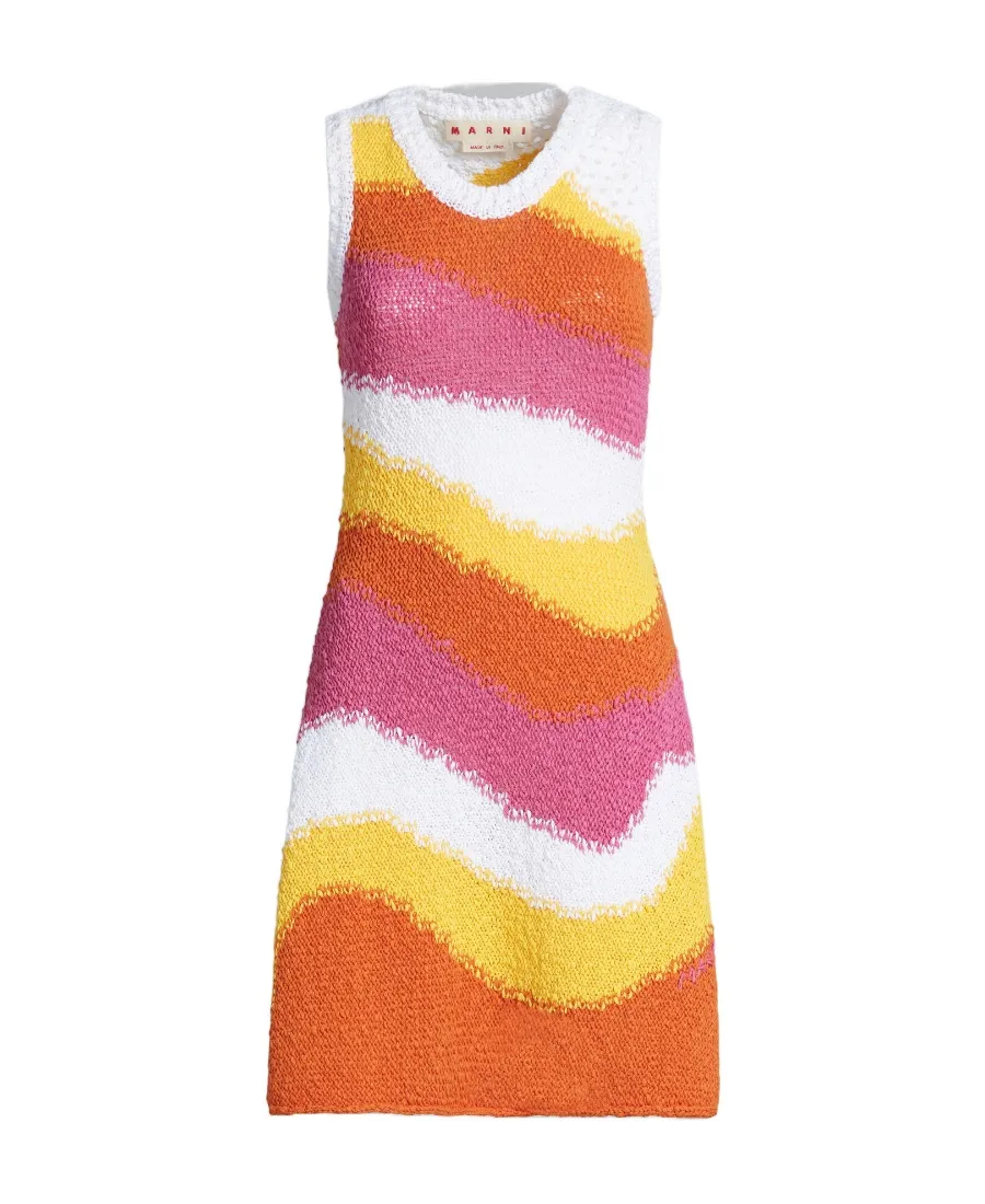 Sleeveless Knitted Dress