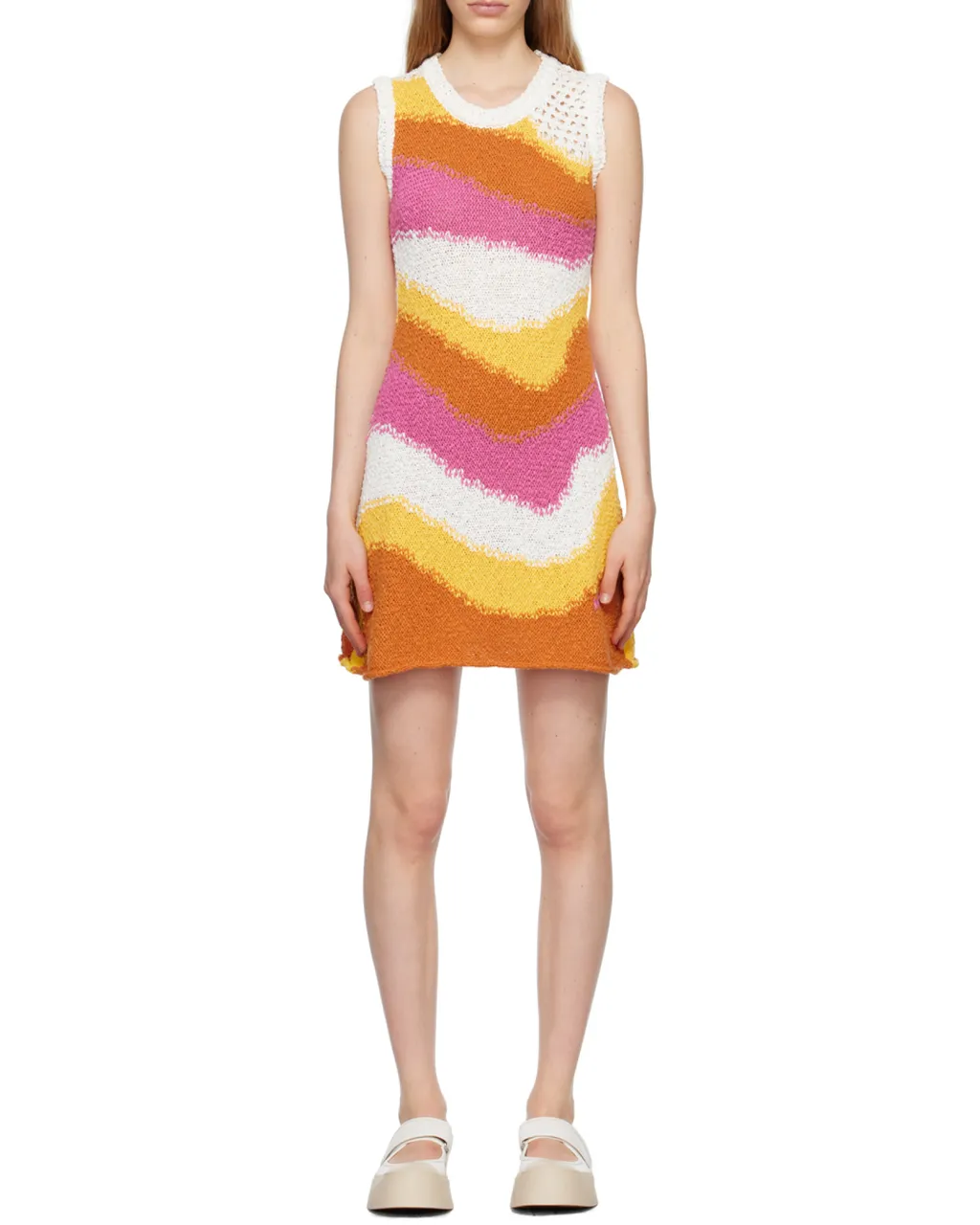 Sleeveless Knitted Dress