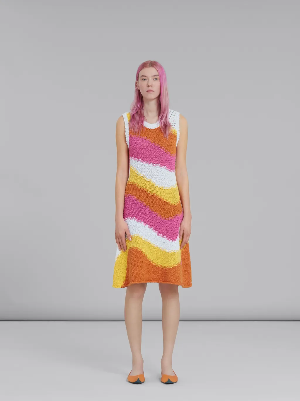 Sleeveless Knitted Dress