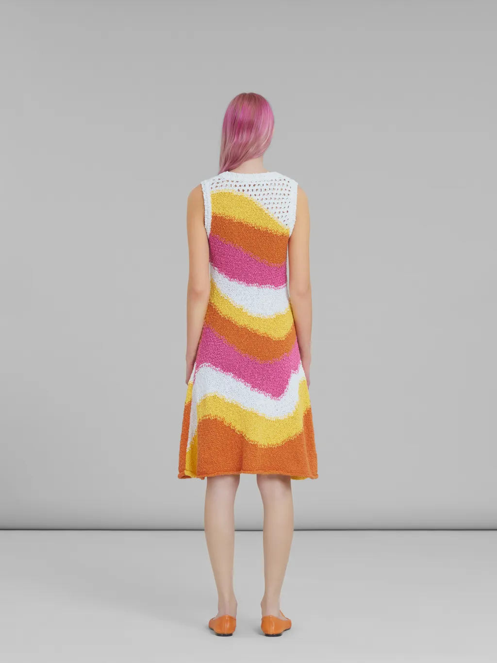 Sleeveless Knitted Dress