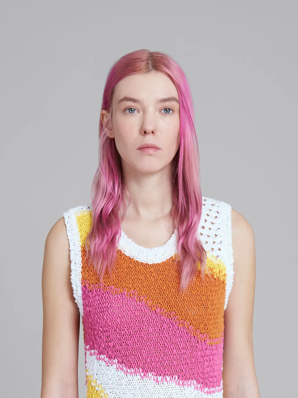 Sleeveless Knitted Dress