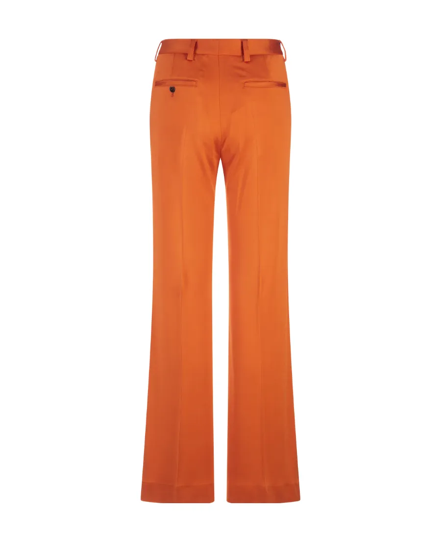 Straight-Leg Tailored Trousers