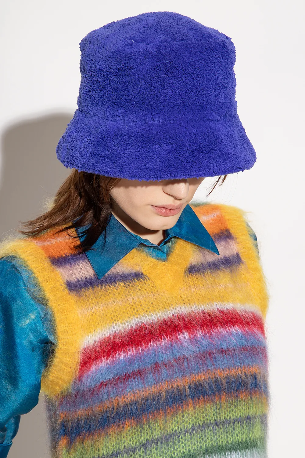 Shearling Bucket Hat