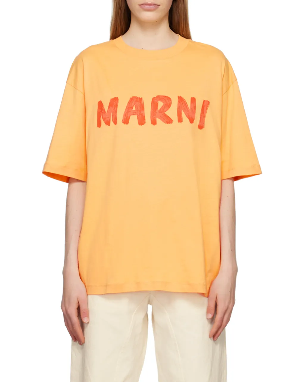 Logo Print Cotton T-Shirt