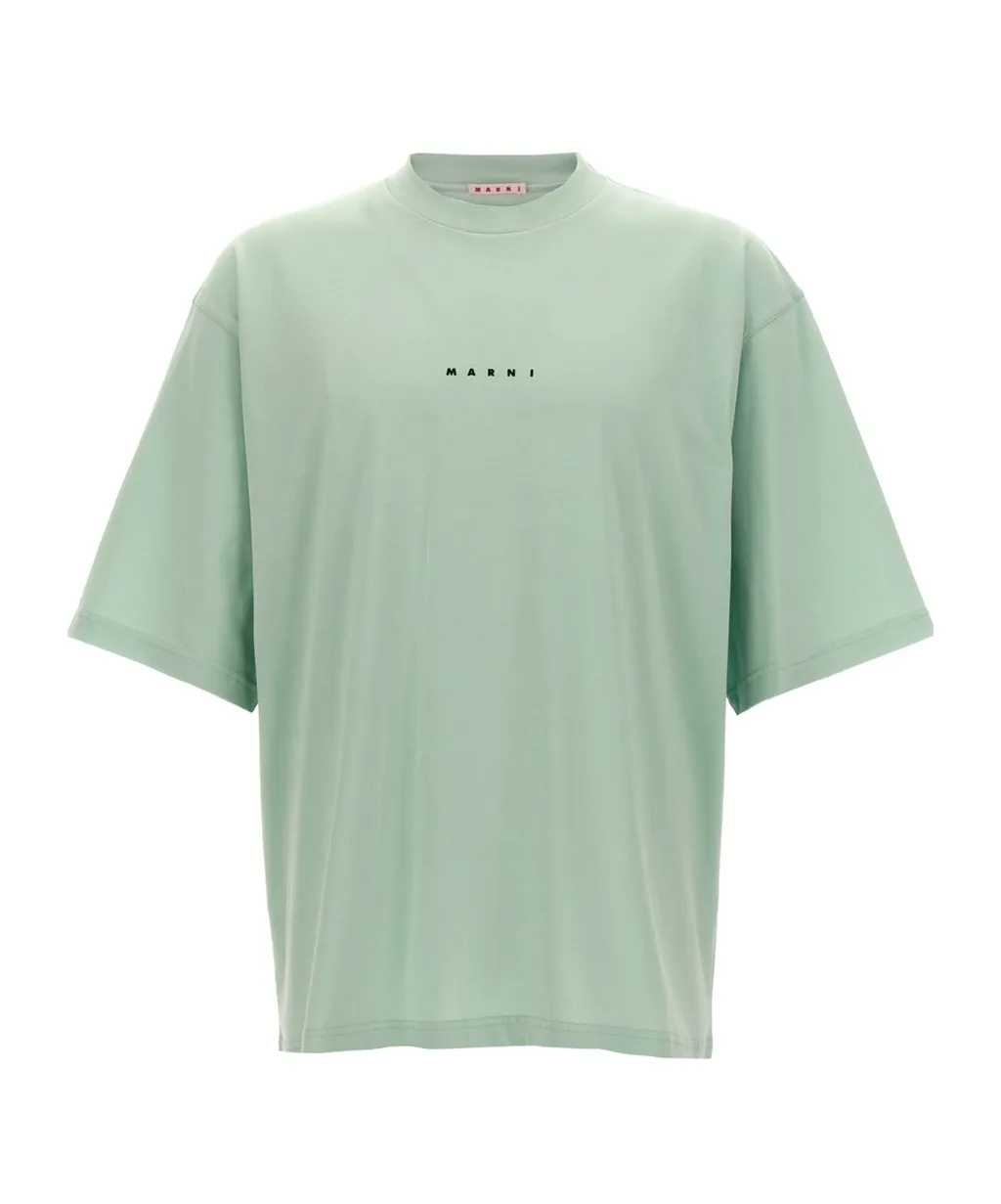 Logo Printed Crewneck T-Shirt