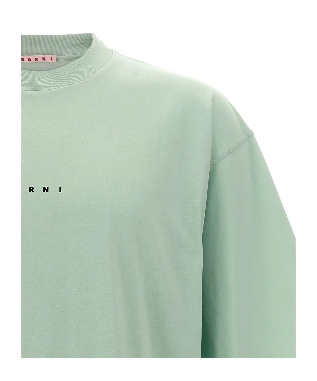 Logo Printed Crewneck T-Shirt
