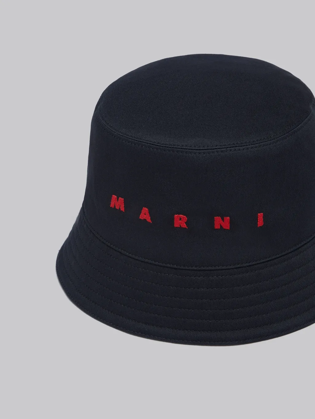 Logo Embroidered Twill Bucket Hat