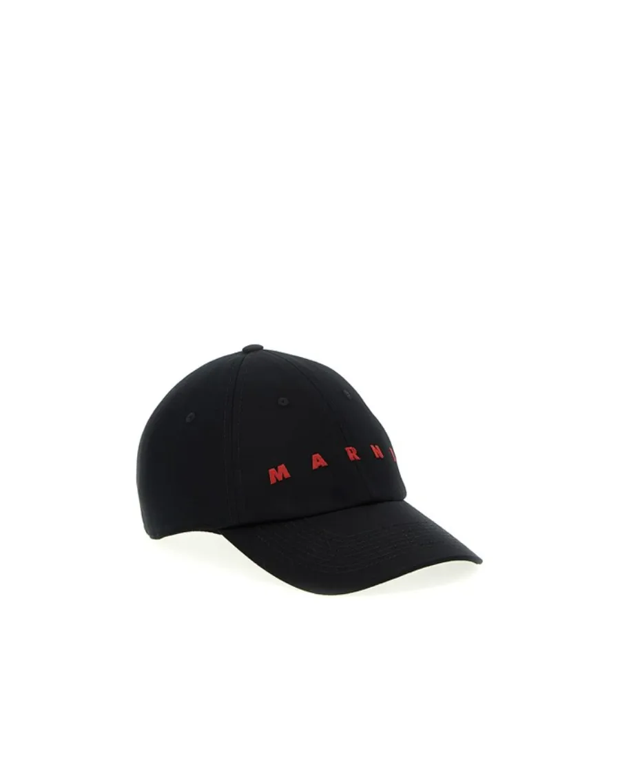 Logo Embroidered Curved-Peak Baseball Cap