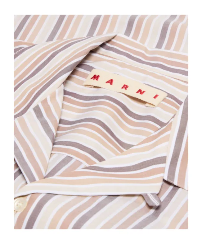 Striped Short-Sleeved Shirt