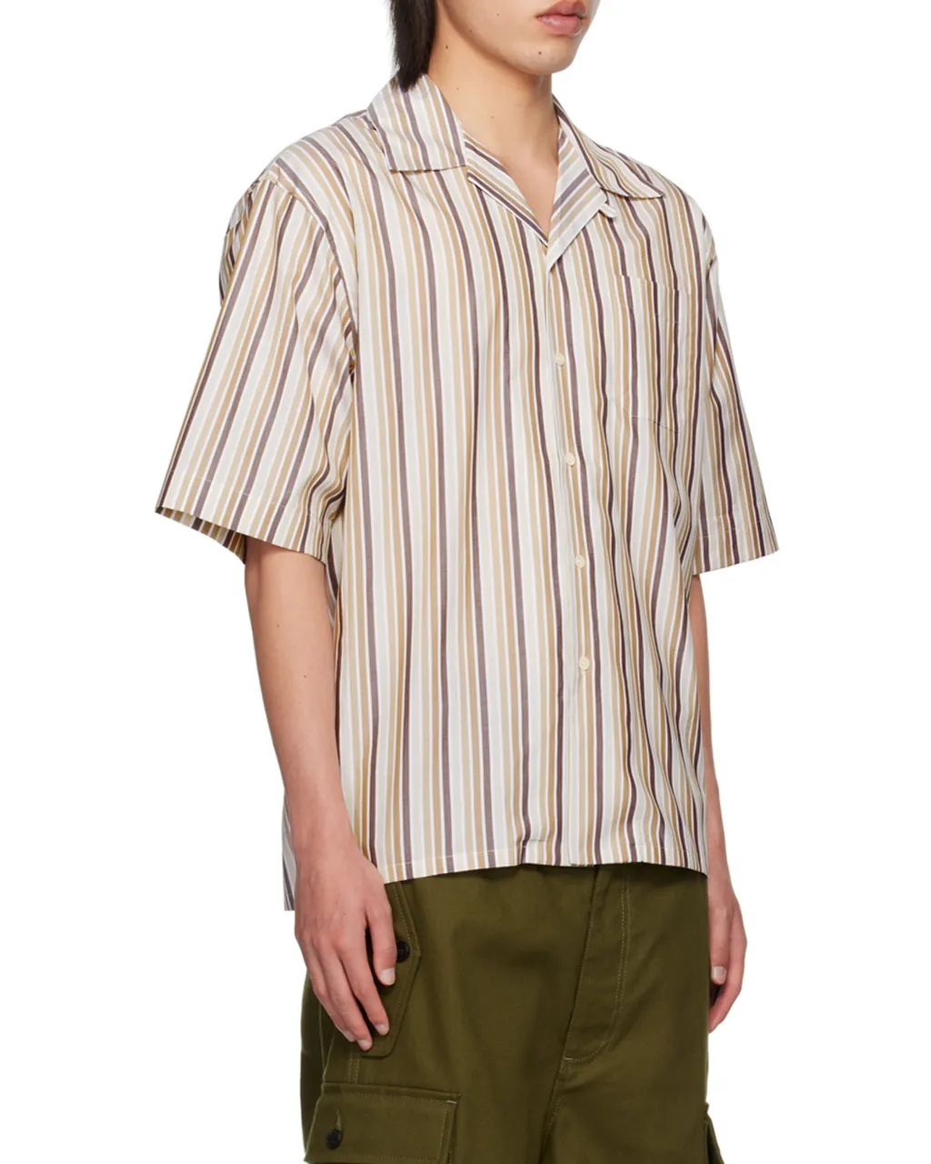 Striped Short-Sleeved Shirt