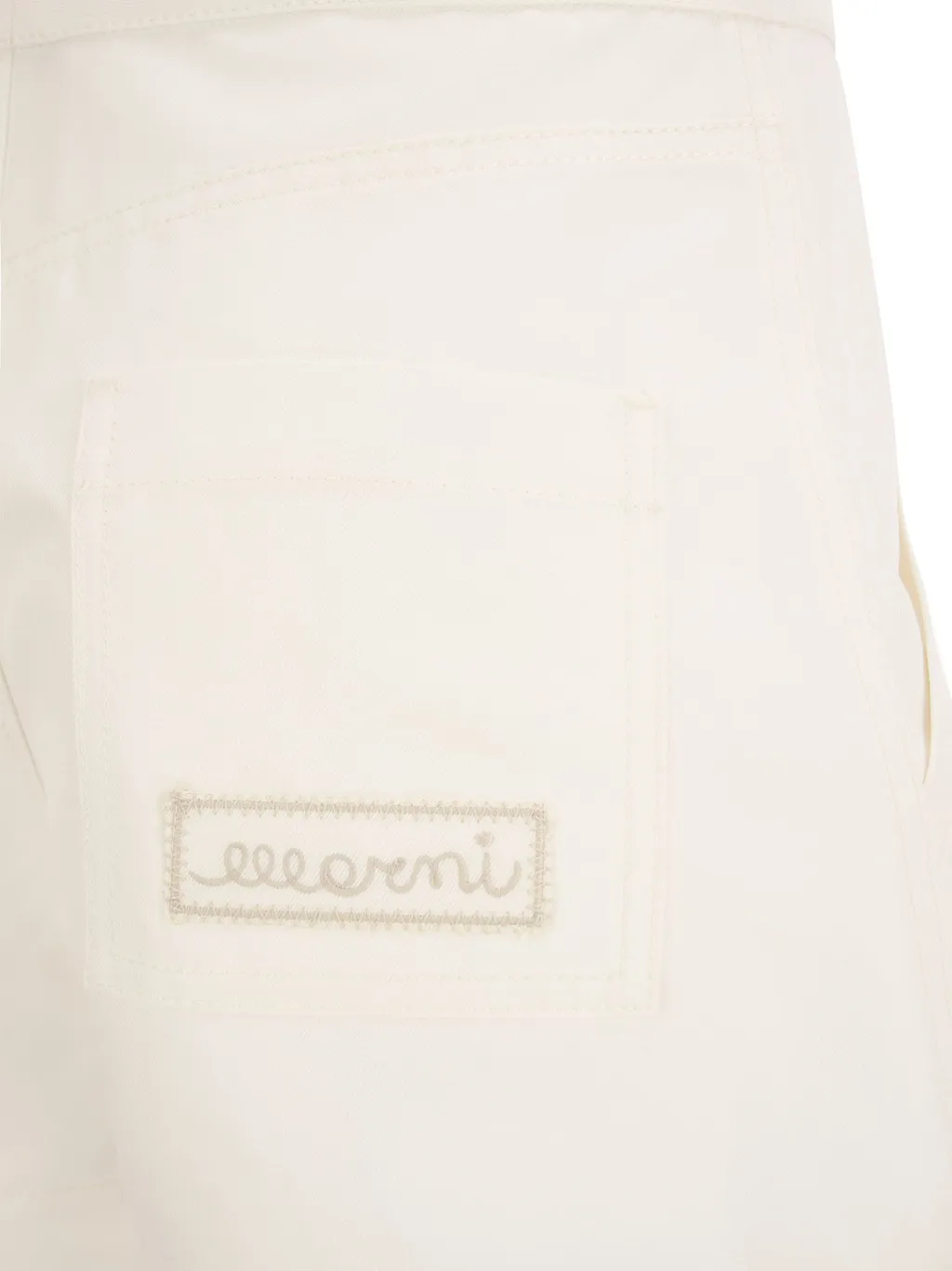 Logo Embroidered Shorts