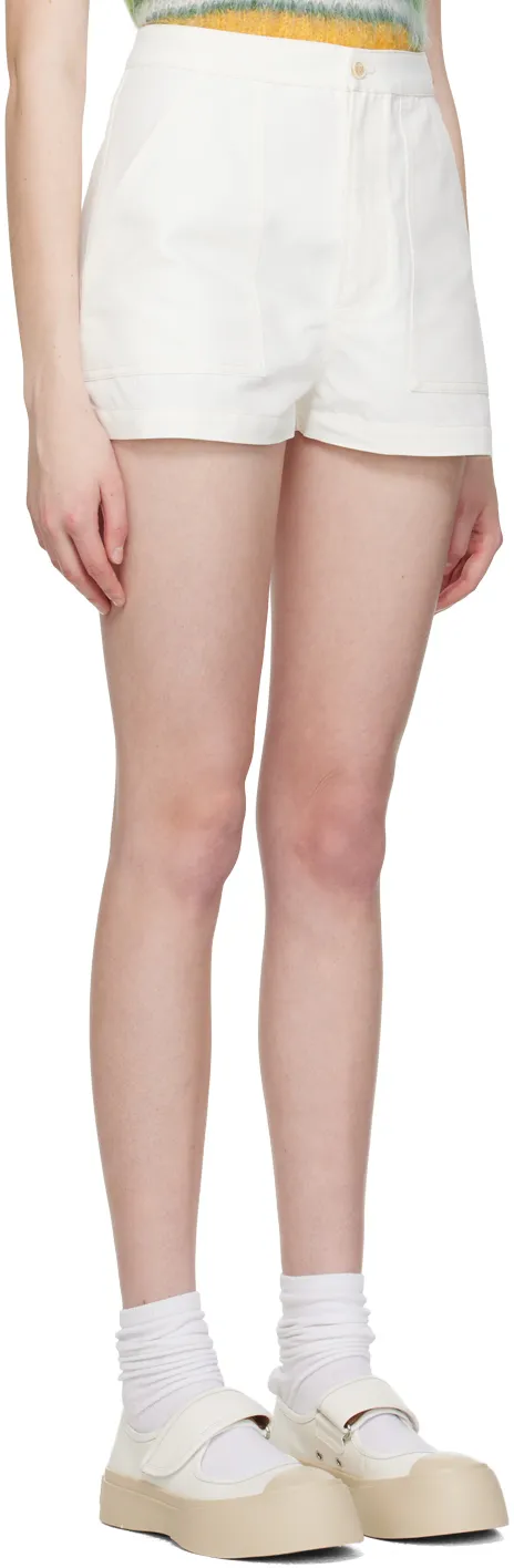 Logo Embroidered Shorts