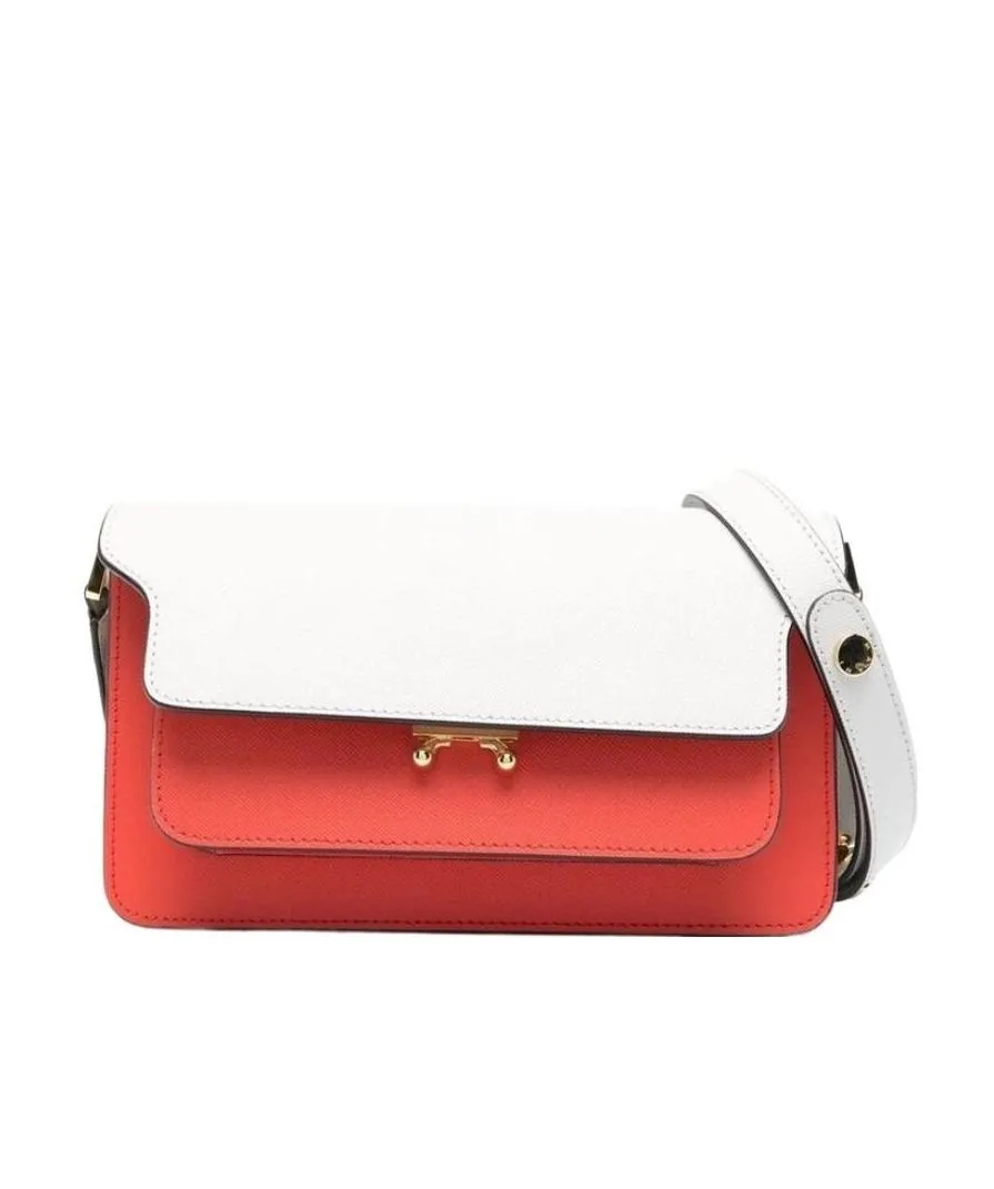 Trunk Colour-Block Crossbody Bag