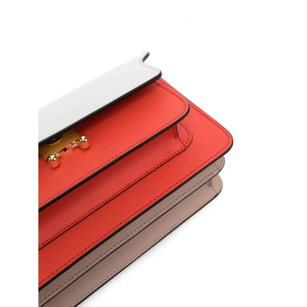 Trunk Colour-Block Crossbody Bag