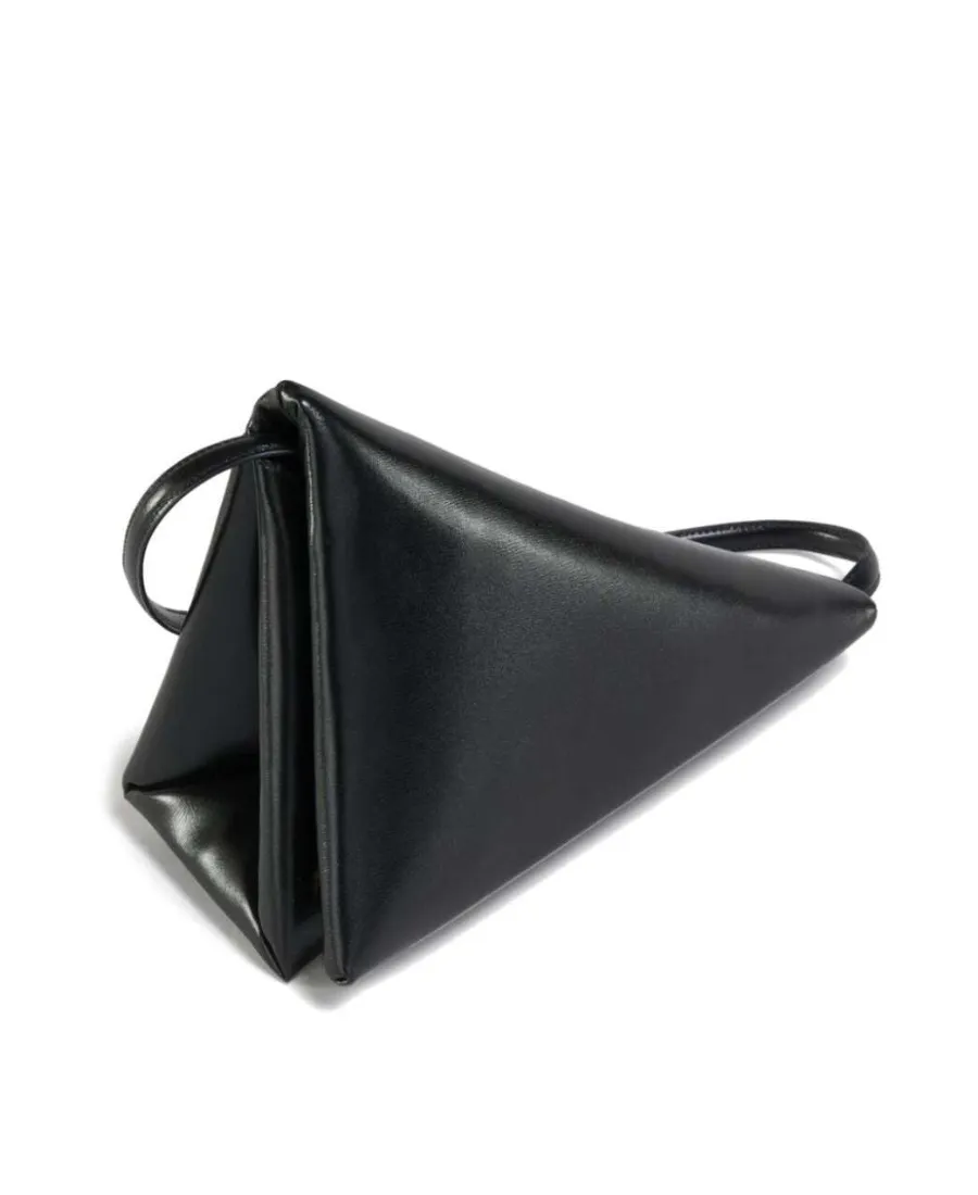 Triangle Foldover Shoulder Bag