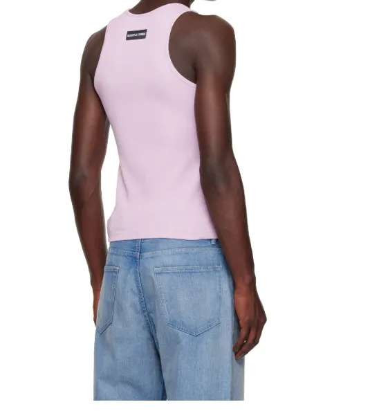 Elastic Ribbed Knitted Vest