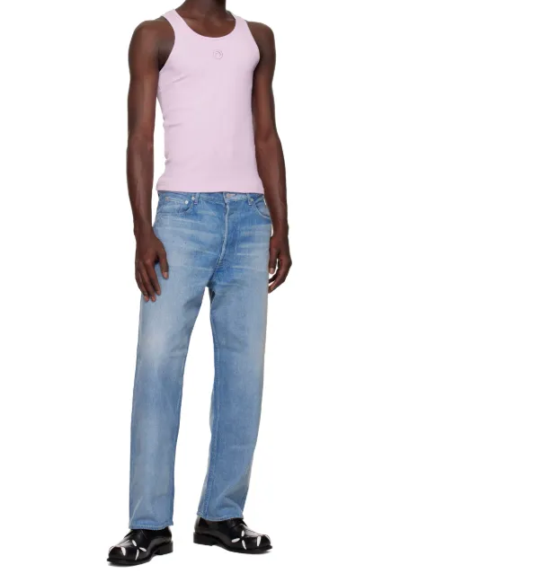Elastic Ribbed Knitted Vest