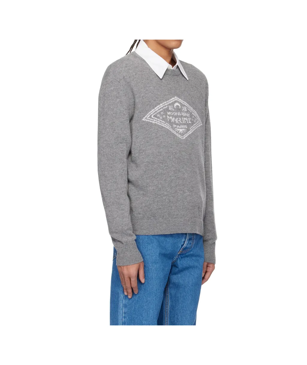 Logo-Intarsia Knit Sweater