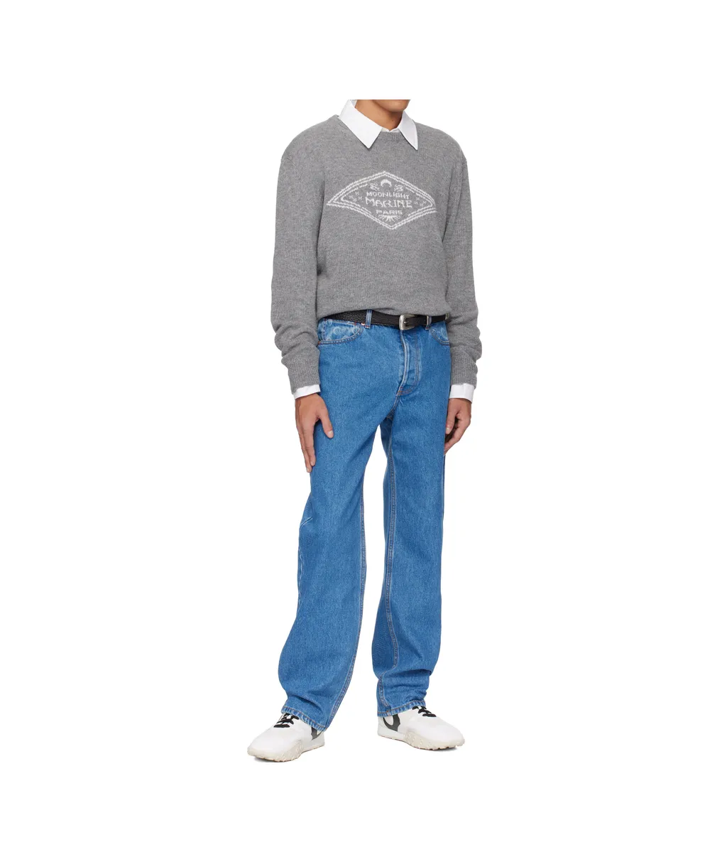 Logo-Intarsia Knit Sweater