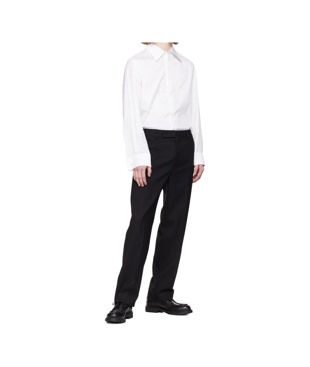 Moon-Jacquard Poplin Shirt