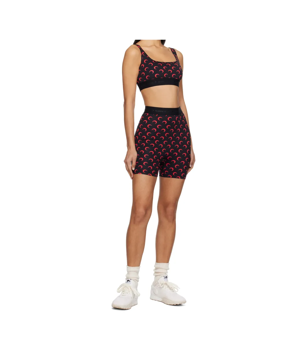 Moon Printed Sports Bra