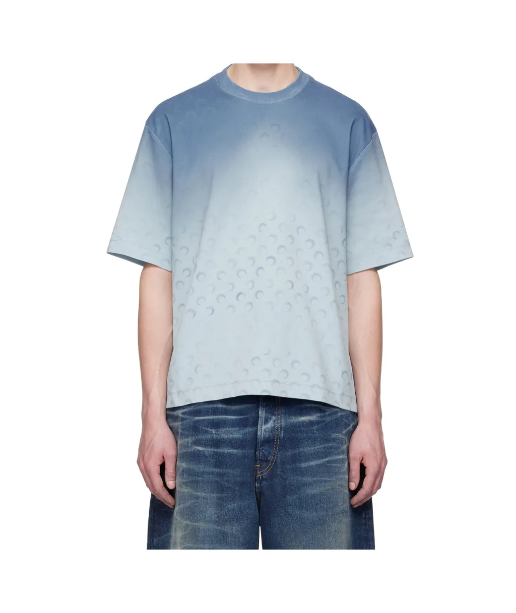 Moon Faded Crewneck T-Shirt