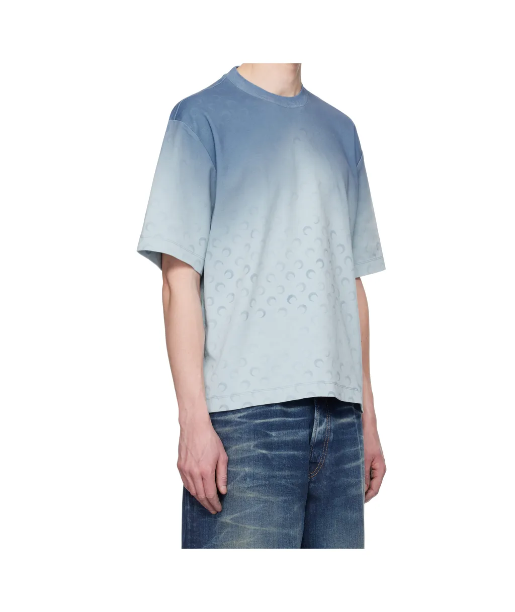 Moon Faded Crewneck T-Shirt