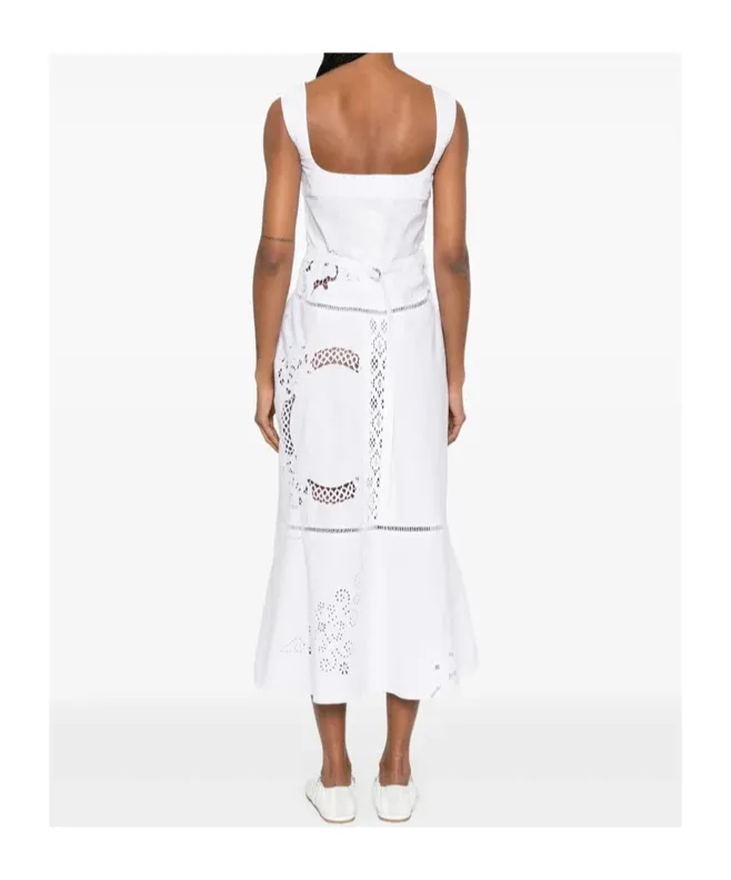 Regenerated Unlined Midi Dress