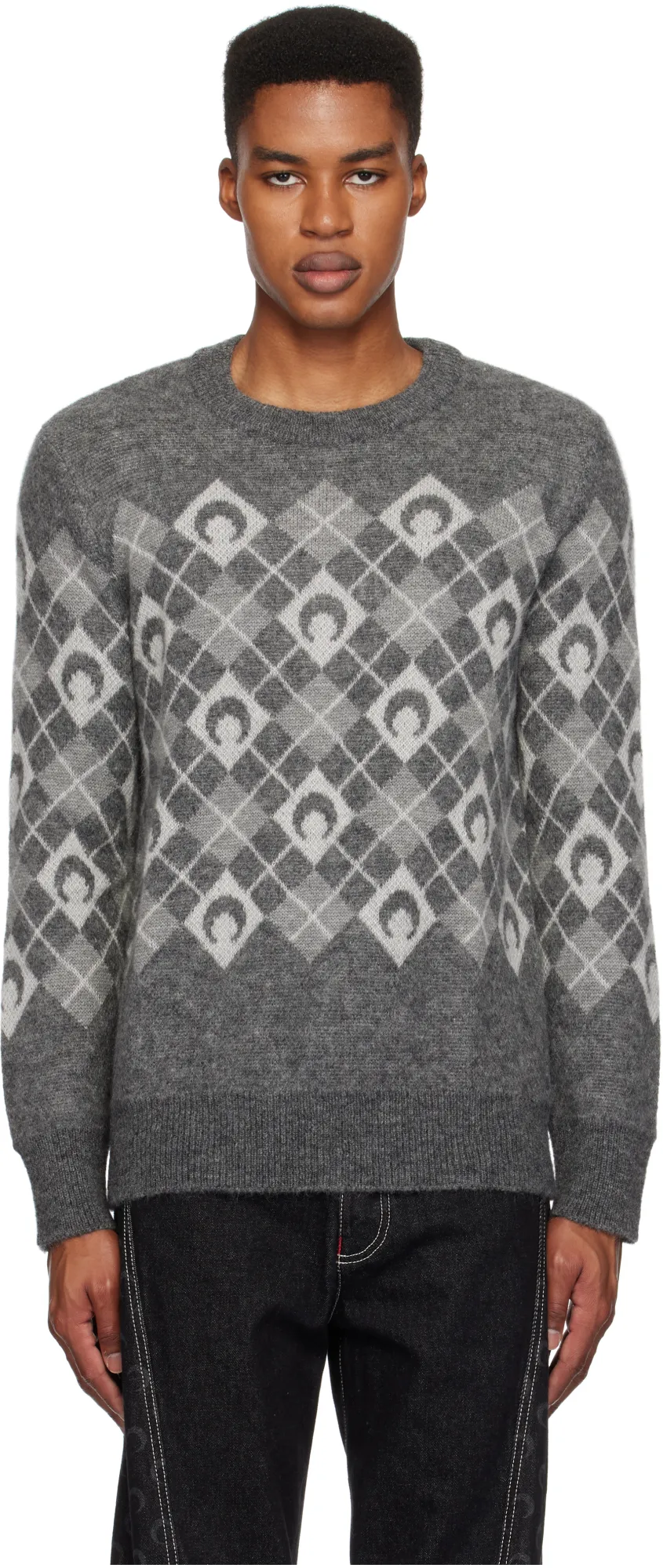 Intarsia Knitted Sweater