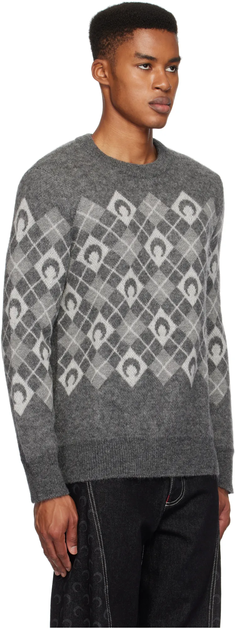 Intarsia Knitted Sweater