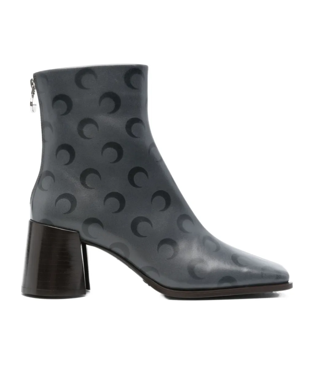 Zippered Short Boots