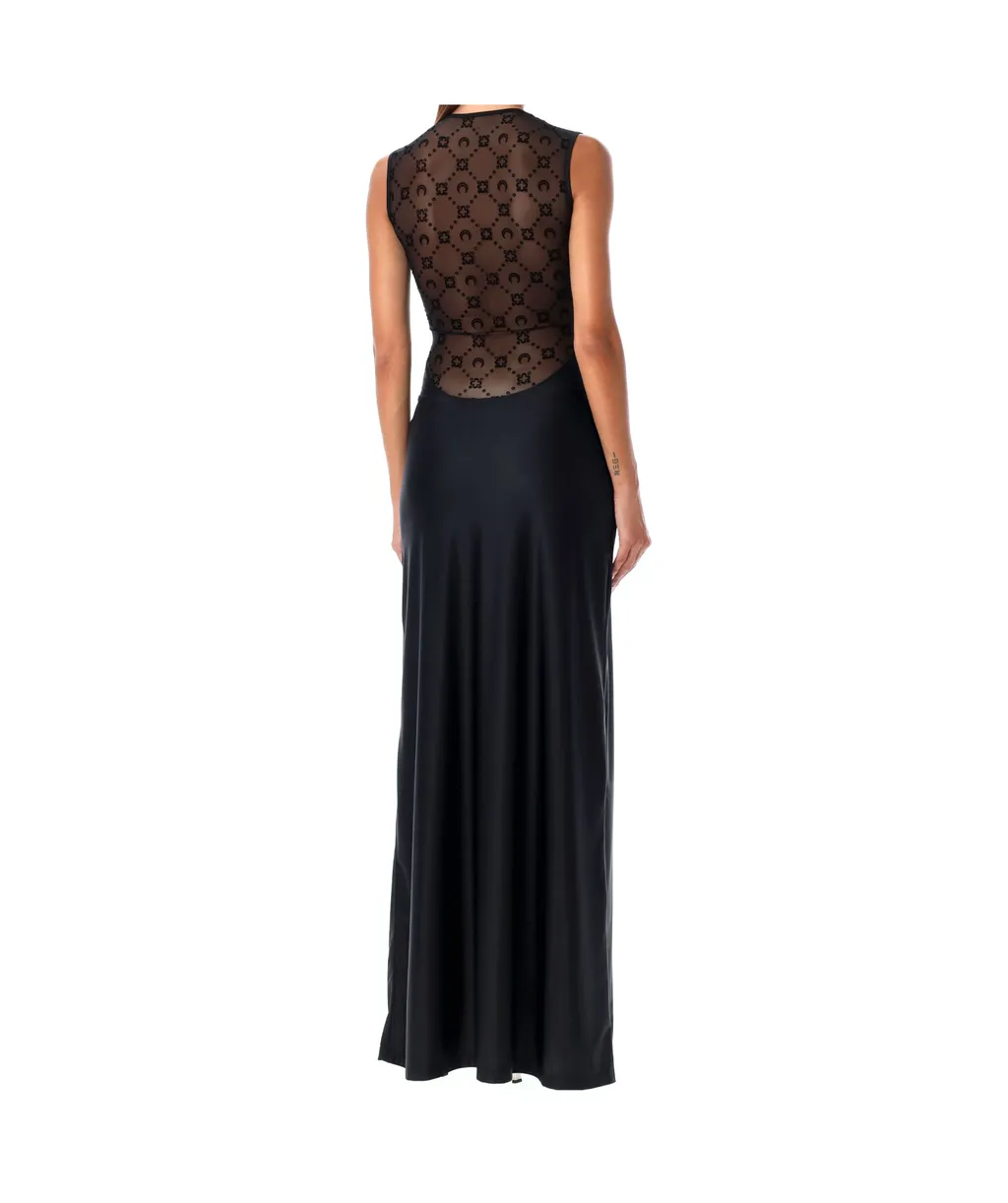 Draped Sleeveless Tank Dress