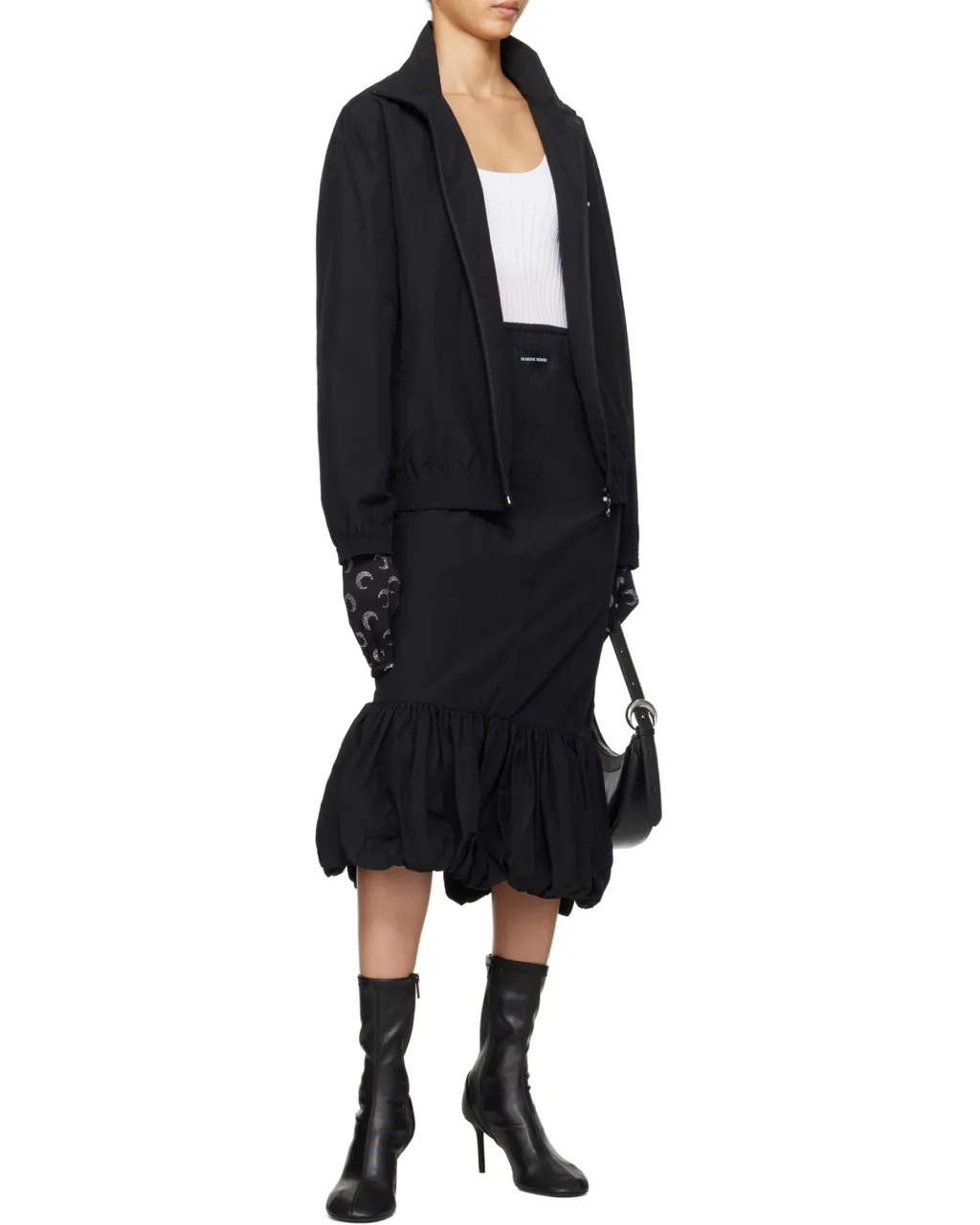 Elastic Waist Skirt